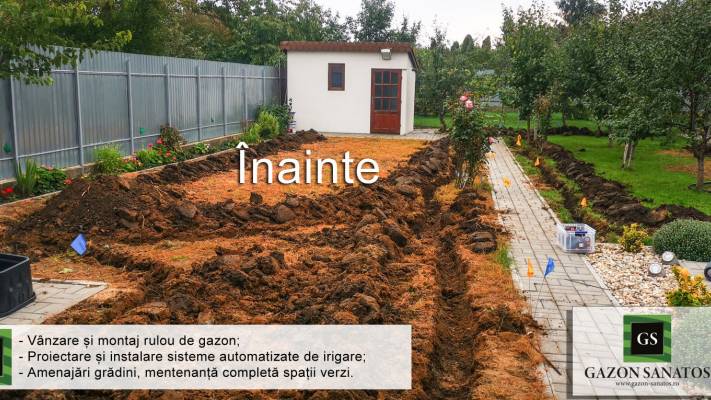 Montaj Rulou Gazon Arad